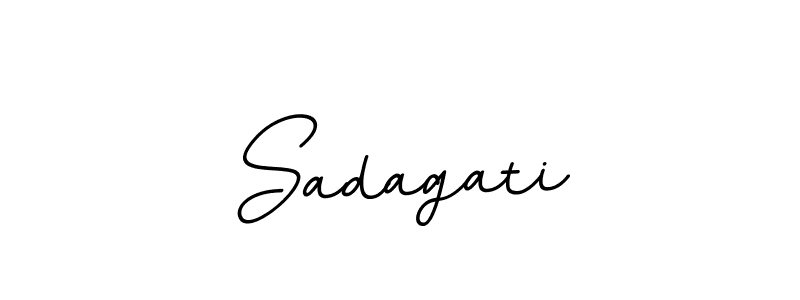 Similarly BallpointsItalic-DORy9 is the best handwritten signature design. Signature creator online .You can use it as an online autograph creator for name Sadagati. Sadagati signature style 11 images and pictures png