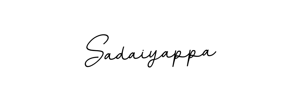 How to make Sadaiyappa signature? BallpointsItalic-DORy9 is a professional autograph style. Create handwritten signature for Sadaiyappa name. Sadaiyappa signature style 11 images and pictures png