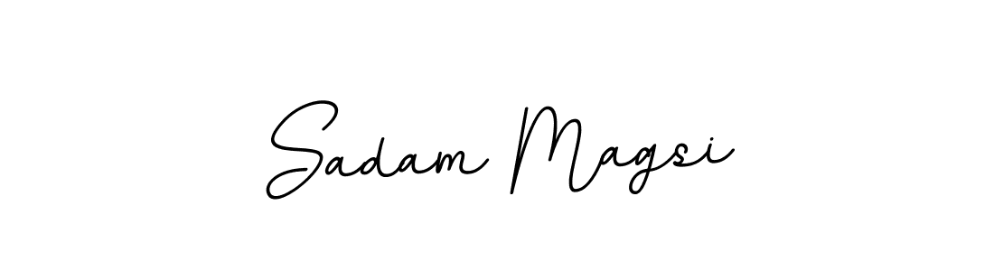 Also we have Sadam Magsi name is the best signature style. Create professional handwritten signature collection using BallpointsItalic-DORy9 autograph style. Sadam Magsi signature style 11 images and pictures png