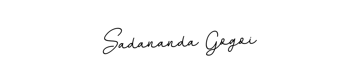 Also we have Sadananda Gogoi name is the best signature style. Create professional handwritten signature collection using BallpointsItalic-DORy9 autograph style. Sadananda Gogoi signature style 11 images and pictures png