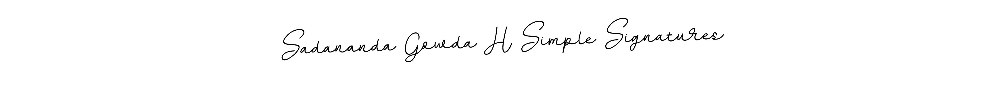 Also You can easily find your signature by using the search form. We will create Sadananda Gowda H Simple Signatures name handwritten signature images for you free of cost using BallpointsItalic-DORy9 sign style. Sadananda Gowda H Simple Signatures signature style 11 images and pictures png