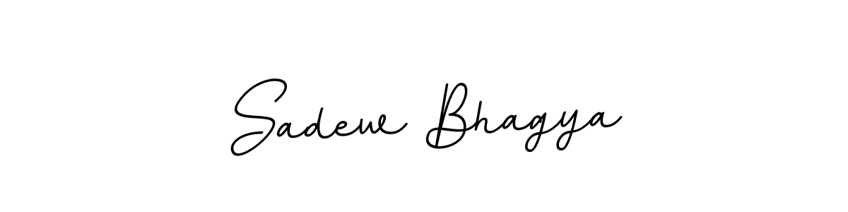 You should practise on your own different ways (BallpointsItalic-DORy9) to write your name (Sadew Bhagya) in signature. don't let someone else do it for you. Sadew Bhagya signature style 11 images and pictures png