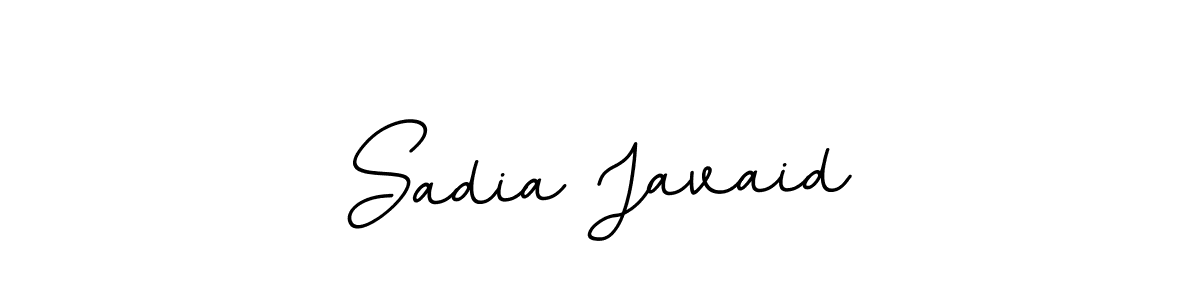 It looks lik you need a new signature style for name Sadia Javaid. Design unique handwritten (BallpointsItalic-DORy9) signature with our free signature maker in just a few clicks. Sadia Javaid signature style 11 images and pictures png