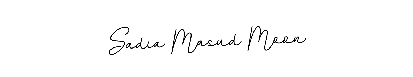 How to make Sadia Masud Moon signature? BallpointsItalic-DORy9 is a professional autograph style. Create handwritten signature for Sadia Masud Moon name. Sadia Masud Moon signature style 11 images and pictures png