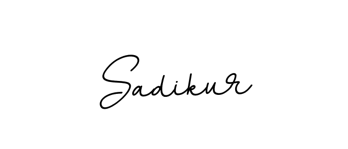 Sadikur stylish signature style. Best Handwritten Sign (BallpointsItalic-DORy9) for my name. Handwritten Signature Collection Ideas for my name Sadikur. Sadikur signature style 11 images and pictures png