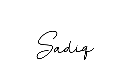 You should practise on your own different ways (BallpointsItalic-DORy9) to write your name (Sadiq) in signature. don't let someone else do it for you. Sadiq signature style 11 images and pictures png