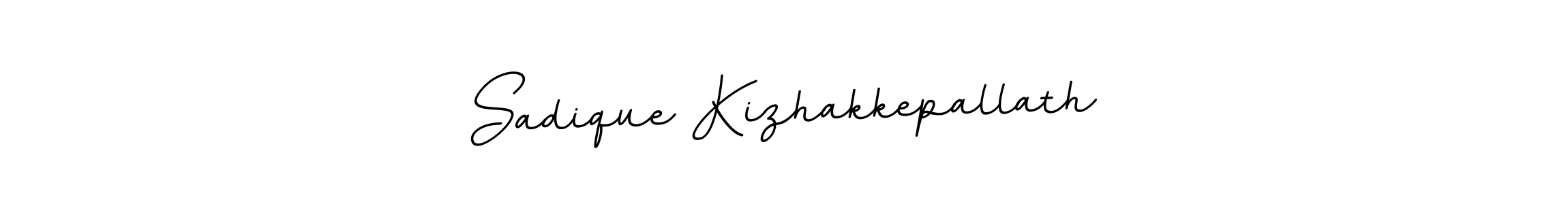 Make a beautiful signature design for name Sadique Kizhakkepallath. With this signature (BallpointsItalic-DORy9) style, you can create a handwritten signature for free. Sadique Kizhakkepallath signature style 11 images and pictures png