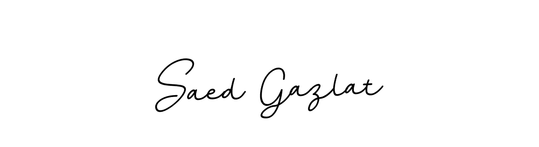 Similarly BallpointsItalic-DORy9 is the best handwritten signature design. Signature creator online .You can use it as an online autograph creator for name Saed Gazlat. Saed Gazlat signature style 11 images and pictures png