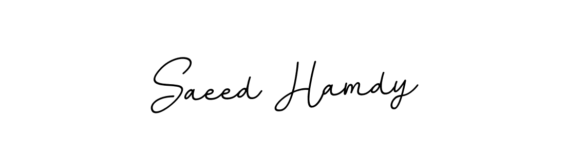 How to make Saeed Hamdy signature? BallpointsItalic-DORy9 is a professional autograph style. Create handwritten signature for Saeed Hamdy name. Saeed Hamdy signature style 11 images and pictures png