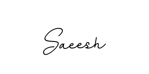 Create a beautiful signature design for name Saeesh. With this signature (BallpointsItalic-DORy9) fonts, you can make a handwritten signature for free. Saeesh signature style 11 images and pictures png