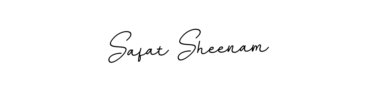 Design your own signature with our free online signature maker. With this signature software, you can create a handwritten (BallpointsItalic-DORy9) signature for name Safat Sheenam. Safat Sheenam signature style 11 images and pictures png