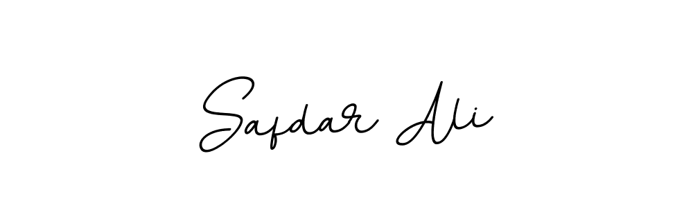 How to make Safdar Ali name signature. Use BallpointsItalic-DORy9 style for creating short signs online. This is the latest handwritten sign. Safdar Ali signature style 11 images and pictures png