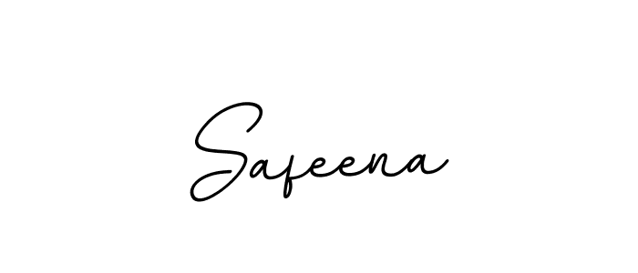 Design your own signature with our free online signature maker. With this signature software, you can create a handwritten (BallpointsItalic-DORy9) signature for name Safeena. Safeena signature style 11 images and pictures png