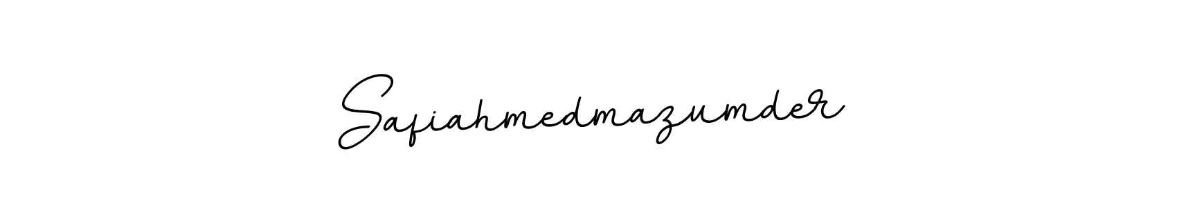 Create a beautiful signature design for name Safiahmedmazumder. With this signature (BallpointsItalic-DORy9) fonts, you can make a handwritten signature for free. Safiahmedmazumder signature style 11 images and pictures png