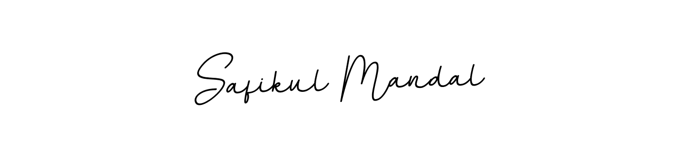 Use a signature maker to create a handwritten signature online. With this signature software, you can design (BallpointsItalic-DORy9) your own signature for name Safikul Mandal. Safikul Mandal signature style 11 images and pictures png