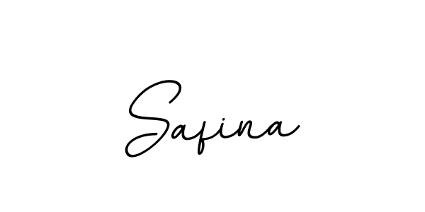 You should practise on your own different ways (BallpointsItalic-DORy9) to write your name (Safina) in signature. don't let someone else do it for you. Safina signature style 11 images and pictures png