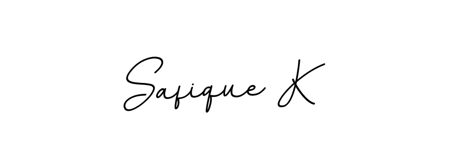 It looks lik you need a new signature style for name Safique K. Design unique handwritten (BallpointsItalic-DORy9) signature with our free signature maker in just a few clicks. Safique K signature style 11 images and pictures png