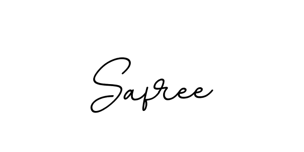 How to make Safree name signature. Use BallpointsItalic-DORy9 style for creating short signs online. This is the latest handwritten sign. Safree signature style 11 images and pictures png