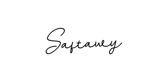 Use a signature maker to create a handwritten signature online. With this signature software, you can design (BallpointsItalic-DORy9) your own signature for name Saftawy. Saftawy signature style 11 images and pictures png