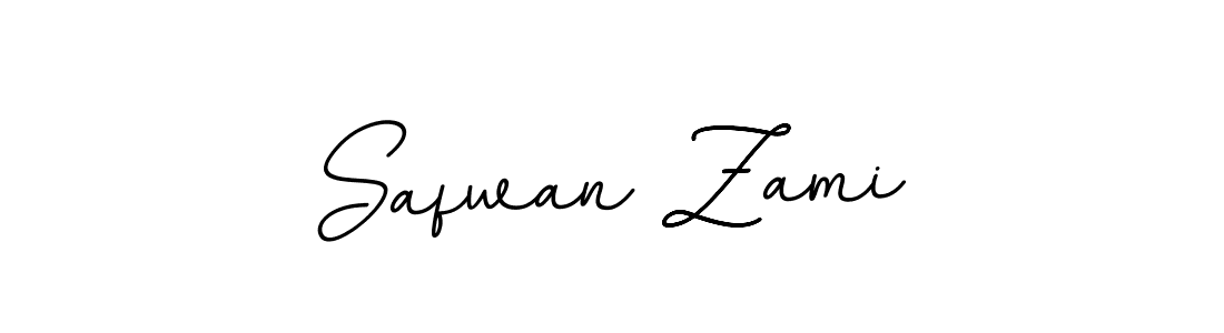 Design your own signature with our free online signature maker. With this signature software, you can create a handwritten (BallpointsItalic-DORy9) signature for name Safwan Zami. Safwan Zami signature style 11 images and pictures png