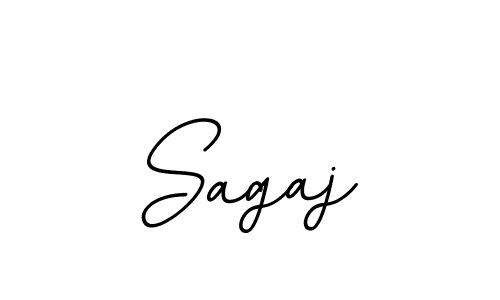 You should practise on your own different ways (BallpointsItalic-DORy9) to write your name (Sagaj) in signature. don't let someone else do it for you. Sagaj signature style 11 images and pictures png