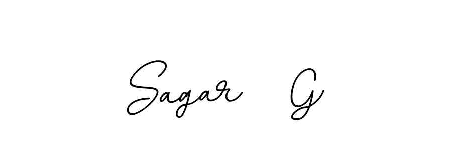 Check out images of Autograph of Sagar   G name. Actor Sagar   G Signature Style. BallpointsItalic-DORy9 is a professional sign style online. Sagar   G signature style 11 images and pictures png