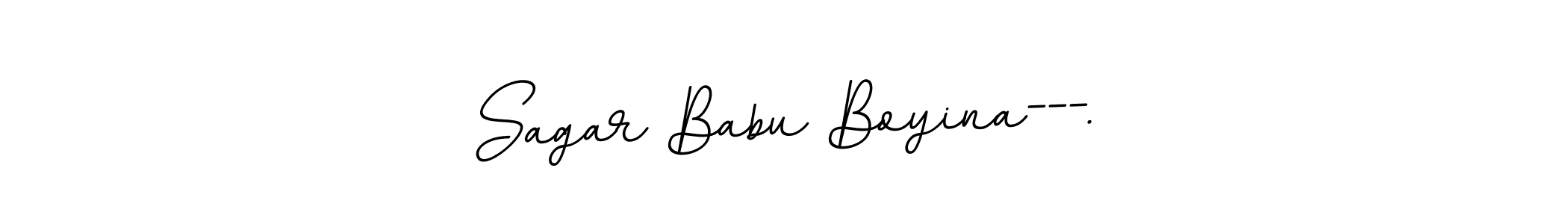 Make a beautiful signature design for name Sagar Babu Boyina---.. Use this online signature maker to create a handwritten signature for free. Sagar Babu Boyina---. signature style 11 images and pictures png