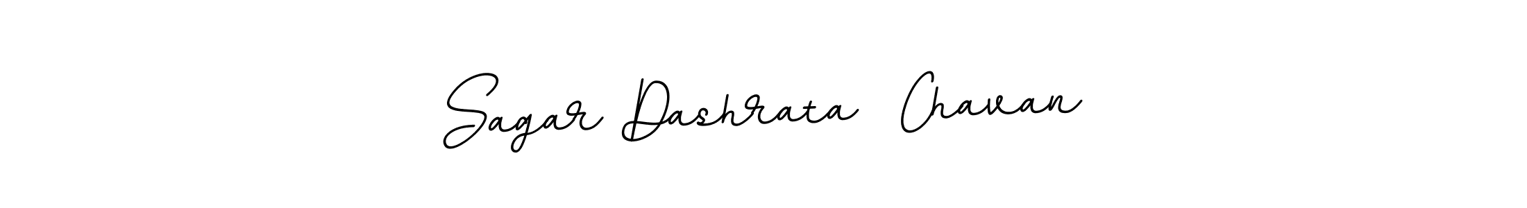 Create a beautiful signature design for name Sagar Dashrata  Chavan. With this signature (BallpointsItalic-DORy9) fonts, you can make a handwritten signature for free. Sagar Dashrata  Chavan signature style 11 images and pictures png