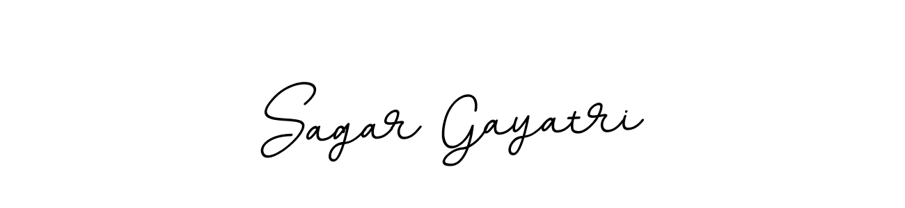 How to make Sagar Gayatri signature? BallpointsItalic-DORy9 is a professional autograph style. Create handwritten signature for Sagar Gayatri name. Sagar Gayatri signature style 11 images and pictures png