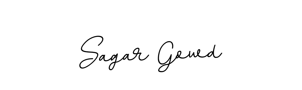 It looks lik you need a new signature style for name Sagar Gowd. Design unique handwritten (BallpointsItalic-DORy9) signature with our free signature maker in just a few clicks. Sagar Gowd signature style 11 images and pictures png