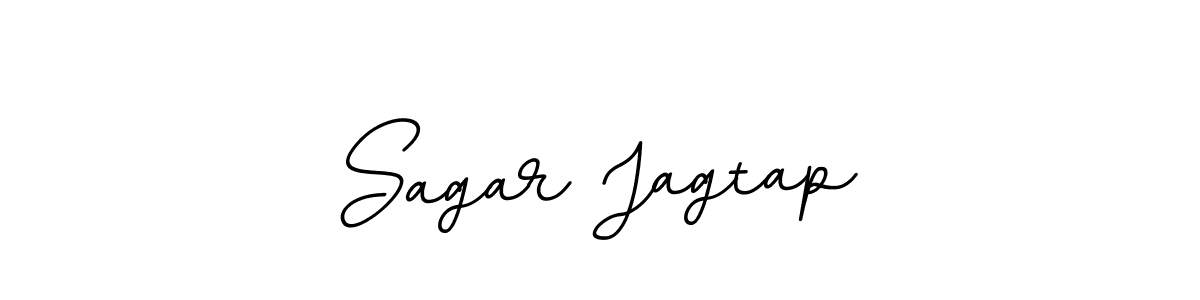Sagar Jagtap stylish signature style. Best Handwritten Sign (BallpointsItalic-DORy9) for my name. Handwritten Signature Collection Ideas for my name Sagar Jagtap. Sagar Jagtap signature style 11 images and pictures png
