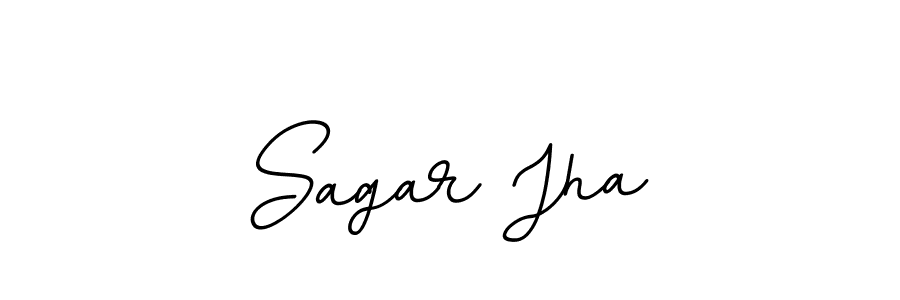 BallpointsItalic-DORy9 is a professional signature style that is perfect for those who want to add a touch of class to their signature. It is also a great choice for those who want to make their signature more unique. Get Sagar Jha name to fancy signature for free. Sagar Jha signature style 11 images and pictures png