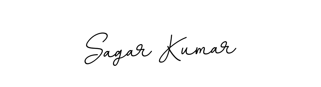 Use a signature maker to create a handwritten signature online. With this signature software, you can design (BallpointsItalic-DORy9) your own signature for name Sagar Kumar. Sagar Kumar signature style 11 images and pictures png