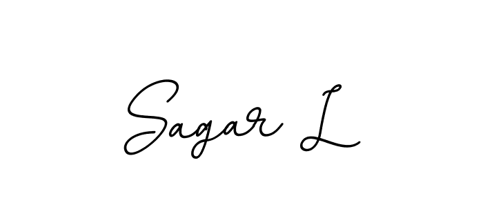 Similarly BallpointsItalic-DORy9 is the best handwritten signature design. Signature creator online .You can use it as an online autograph creator for name Sagar L. Sagar L signature style 11 images and pictures png