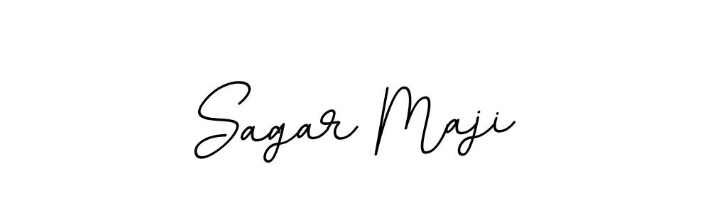 Sagar Maji stylish signature style. Best Handwritten Sign (BallpointsItalic-DORy9) for my name. Handwritten Signature Collection Ideas for my name Sagar Maji. Sagar Maji signature style 11 images and pictures png