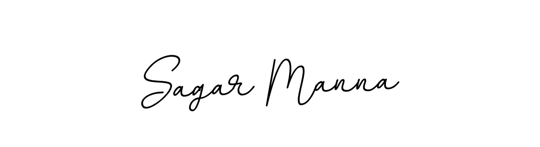 This is the best signature style for the Sagar Manna name. Also you like these signature font (BallpointsItalic-DORy9). Mix name signature. Sagar Manna signature style 11 images and pictures png