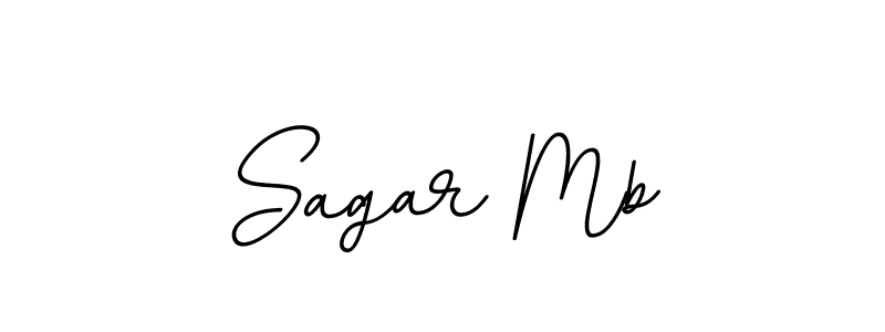Similarly BallpointsItalic-DORy9 is the best handwritten signature design. Signature creator online .You can use it as an online autograph creator for name Sagar Mb. Sagar Mb signature style 11 images and pictures png