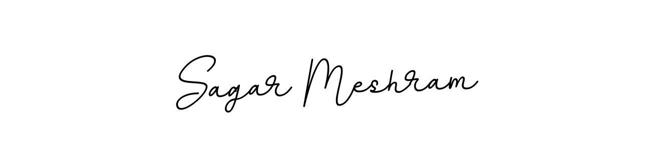 You should practise on your own different ways (BallpointsItalic-DORy9) to write your name (Sagar Meshram) in signature. don't let someone else do it for you. Sagar Meshram signature style 11 images and pictures png