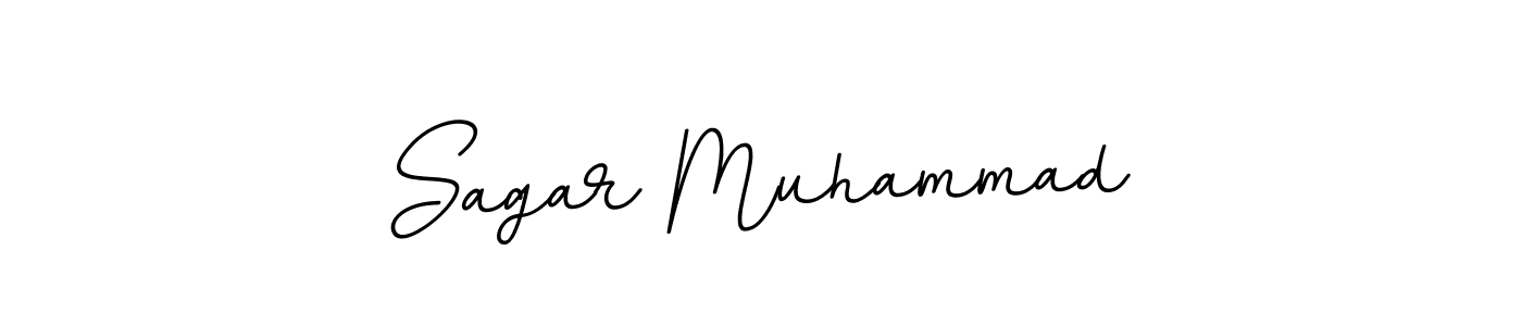 You should practise on your own different ways (BallpointsItalic-DORy9) to write your name (Sagar Muhammad) in signature. don't let someone else do it for you. Sagar Muhammad signature style 11 images and pictures png