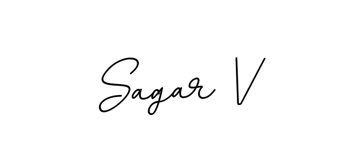 Also You can easily find your signature by using the search form. We will create Sagar V name handwritten signature images for you free of cost using BallpointsItalic-DORy9 sign style. Sagar V signature style 11 images and pictures png