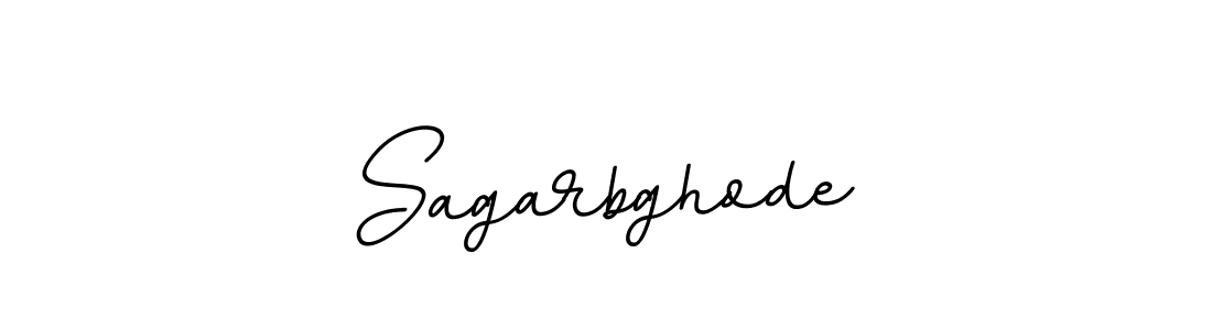Use a signature maker to create a handwritten signature online. With this signature software, you can design (BallpointsItalic-DORy9) your own signature for name Sagarbghode. Sagarbghode signature style 11 images and pictures png