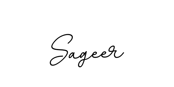 How to make Sageer signature? BallpointsItalic-DORy9 is a professional autograph style. Create handwritten signature for Sageer name. Sageer signature style 11 images and pictures png