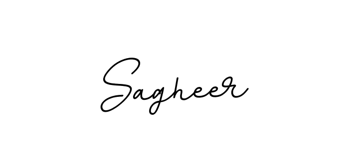 Make a beautiful signature design for name Sagheer. Use this online signature maker to create a handwritten signature for free. Sagheer signature style 11 images and pictures png