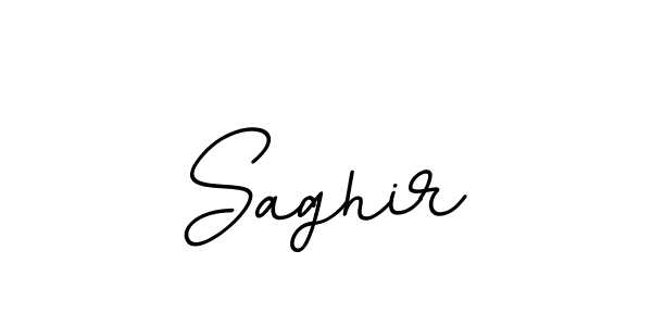 Use a signature maker to create a handwritten signature online. With this signature software, you can design (BallpointsItalic-DORy9) your own signature for name Saghir. Saghir signature style 11 images and pictures png