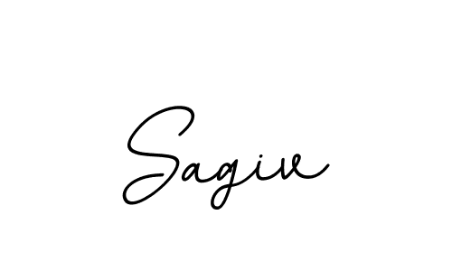 This is the best signature style for the Sagiv name. Also you like these signature font (BallpointsItalic-DORy9). Mix name signature. Sagiv signature style 11 images and pictures png