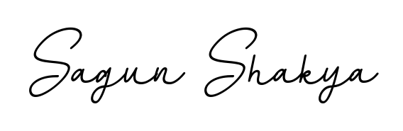 Similarly BallpointsItalic-DORy9 is the best handwritten signature design. Signature creator online. You can use it as an online autograph creator for name Sagun Shakya. Sagun Shakya signature style 11 images and pictures png