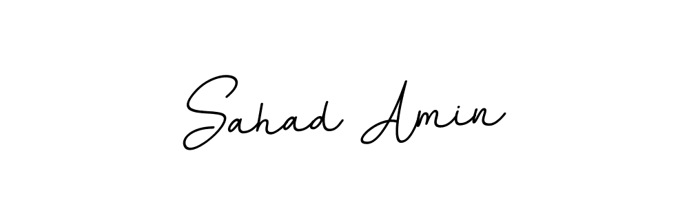 How to make Sahad Amin signature? BallpointsItalic-DORy9 is a professional autograph style. Create handwritten signature for Sahad Amin name. Sahad Amin signature style 11 images and pictures png