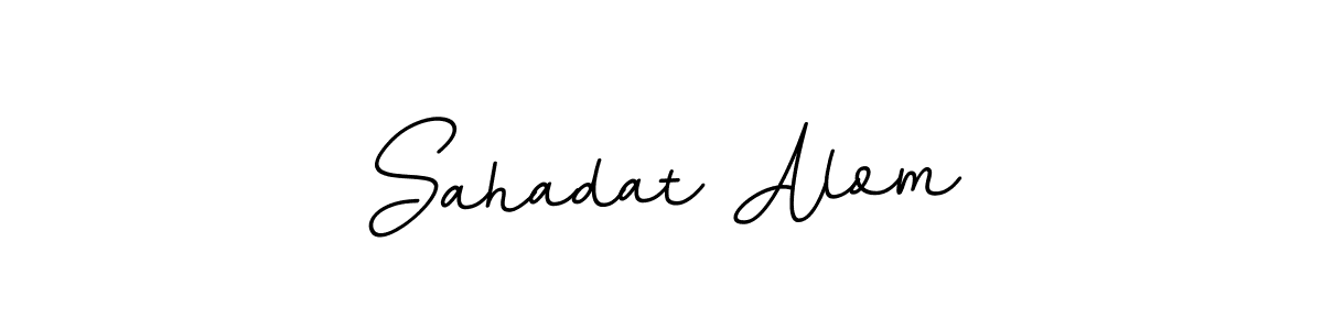 Make a short Sahadat Alom signature style. Manage your documents anywhere anytime using BallpointsItalic-DORy9. Create and add eSignatures, submit forms, share and send files easily. Sahadat Alom signature style 11 images and pictures png