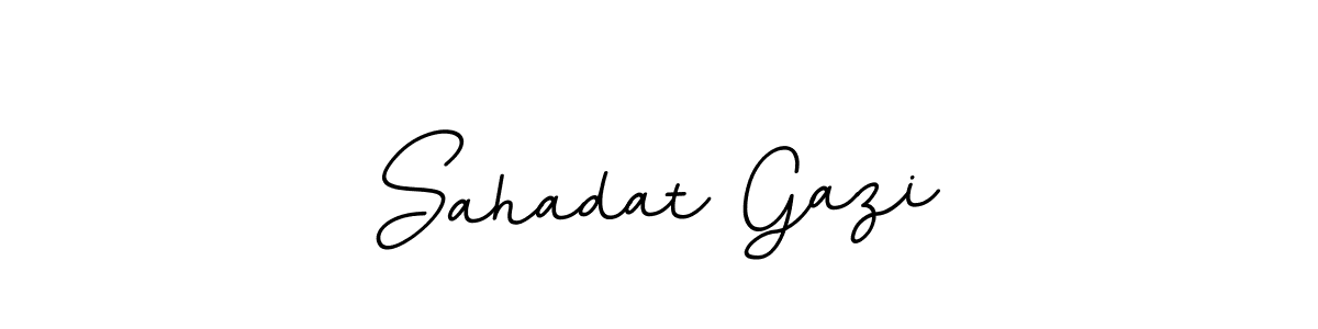 How to make Sahadat Gazi signature? BallpointsItalic-DORy9 is a professional autograph style. Create handwritten signature for Sahadat Gazi name. Sahadat Gazi signature style 11 images and pictures png