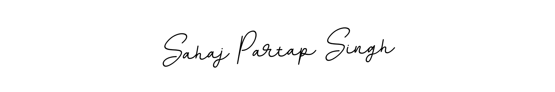 if you are searching for the best signature style for your name Sahaj Partap Singh. so please give up your signature search. here we have designed multiple signature styles  using BallpointsItalic-DORy9. Sahaj Partap Singh signature style 11 images and pictures png